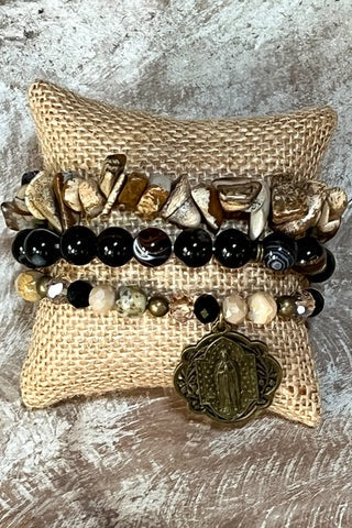 rose bracelet set
