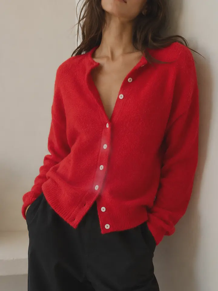 Juila Sweater Red