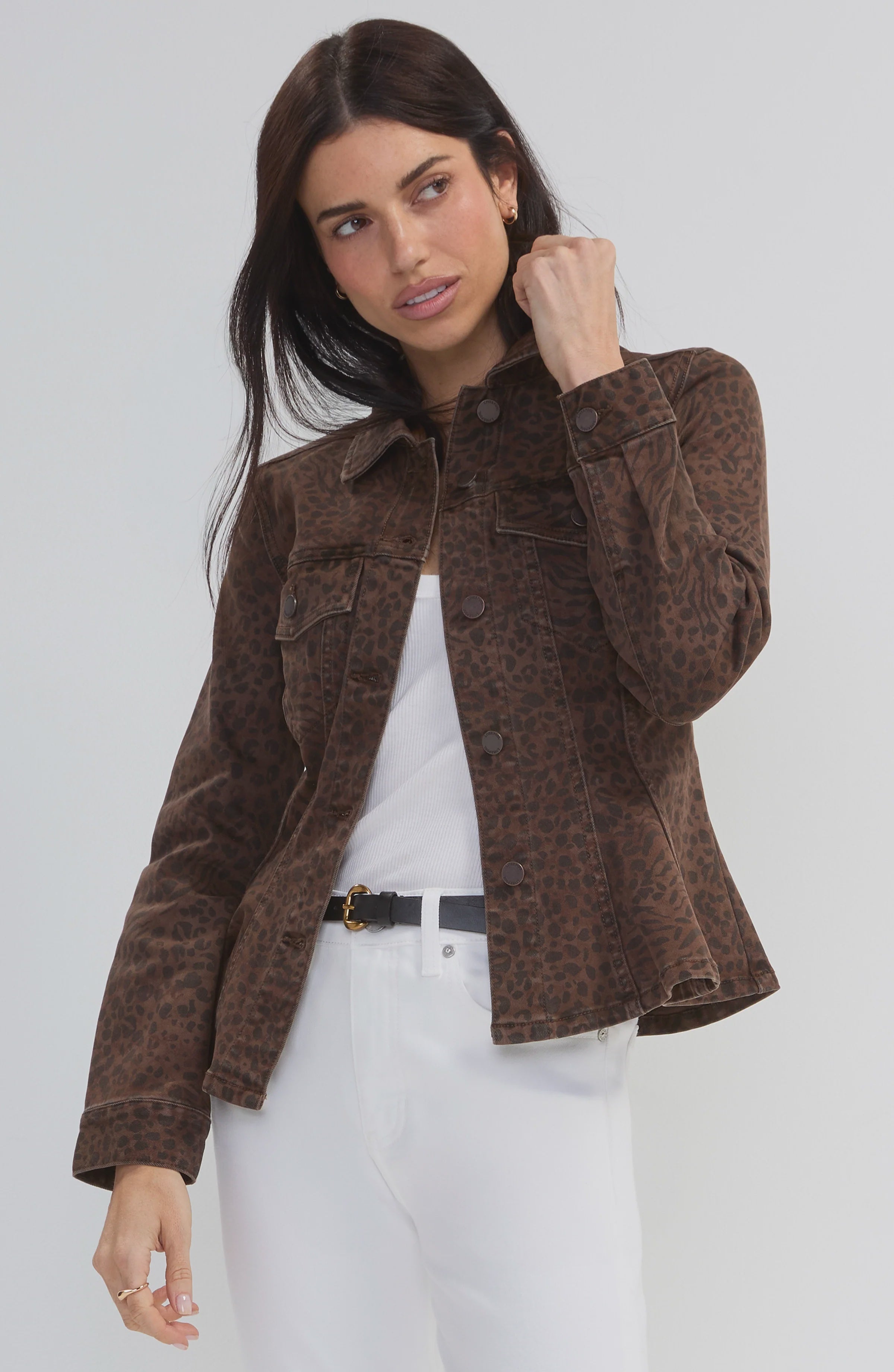 Trucker jacket cheetah