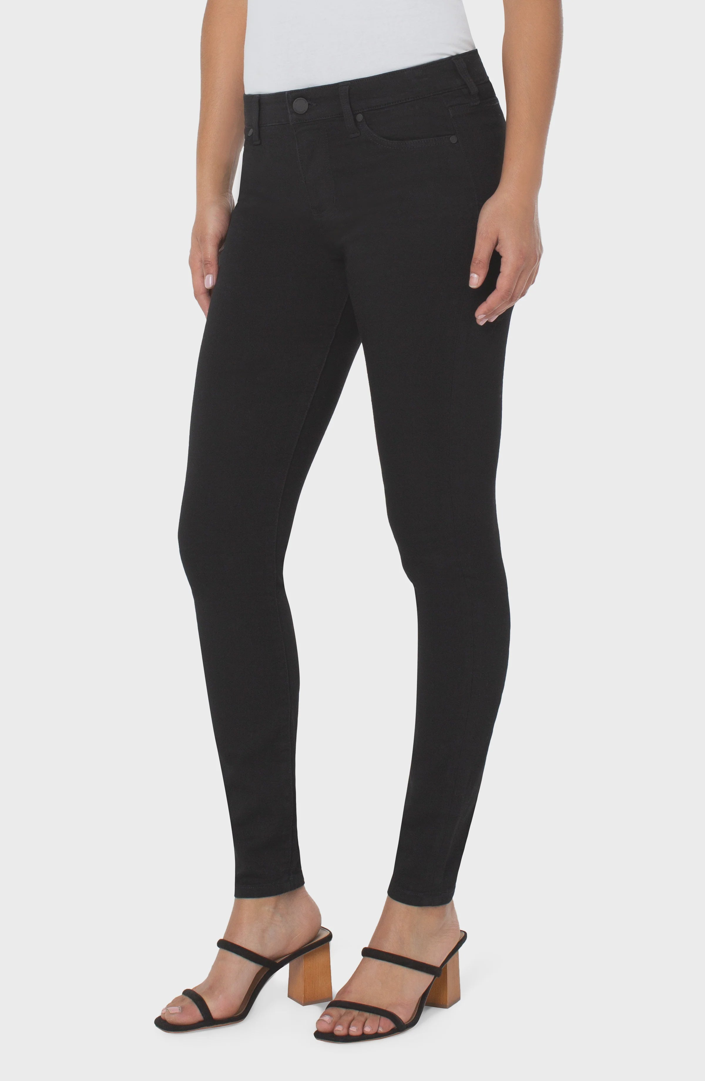 Abby Skinny Black