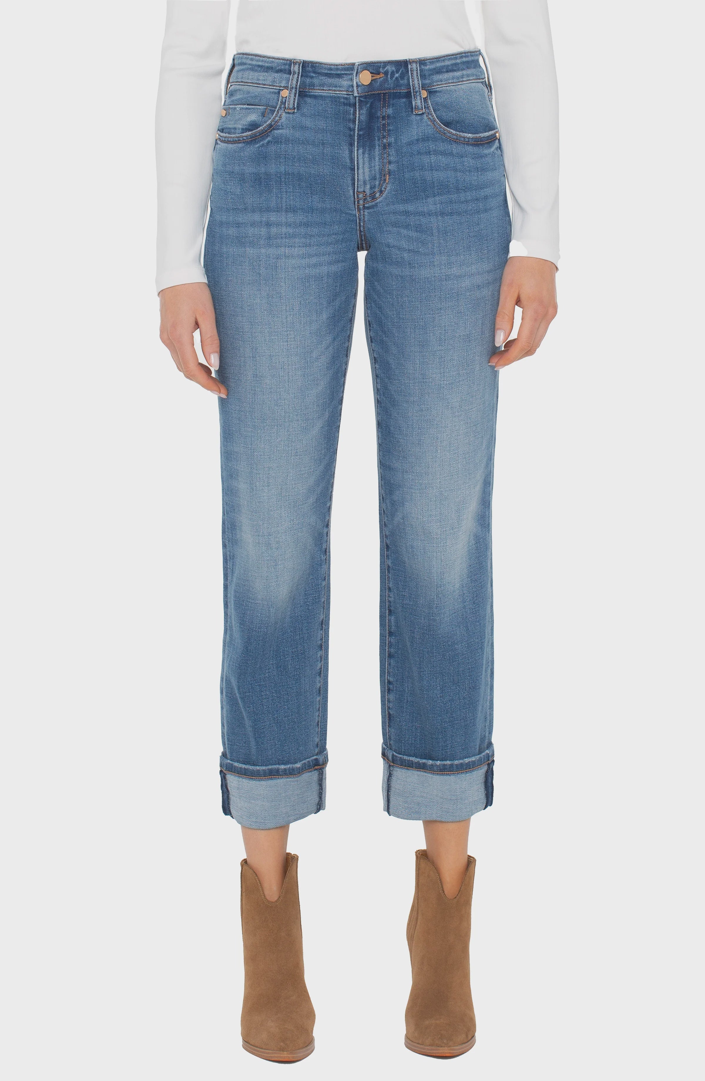 Marley Cuff crop jean