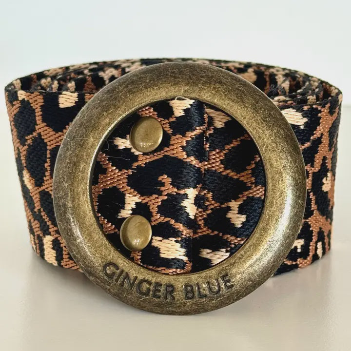 Wild child cheetah belt