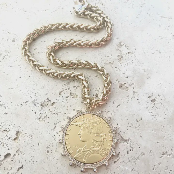 French Solider coin